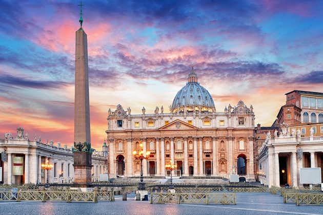 Spring køen over: Vatikanmuseerne, Peterskirken, det Sixtinske Kapel og mulighed for opgradering til en lille gruppe