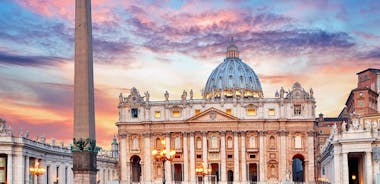 Snabbinträde: Vatikanmuseerna, Peterskyrkan, Sixtinska kapellet, uppgradering till liten grupp