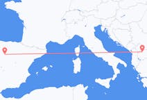 Flyrejser fra Skopje, Nordmakedonien til Valladolid, Spanien