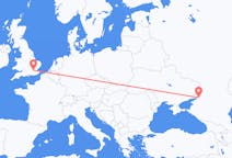 Vols depuis la ville de Londres vers la ville de Rostov-sur-le-Don