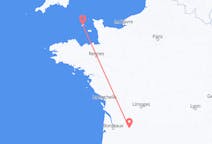 Flyrejser fra Bergerac, Frankrig til Guernsey, Guernsey