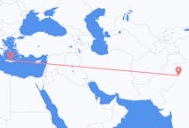 Flights from Amritsar to Heraklion