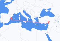 Flights from Hatay Province, Turkey to Ibiza, Spain