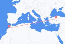 Flyreiser fra Casablanca, til Ankara