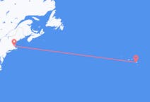 Flights from Boston, the United States to Ponta Delgada, Portugal