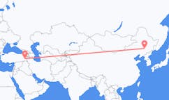 Flyg från Changchun, Kina till Van, Turkiet