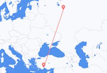 Flights from Ivanovo, Russia to Antalya, Turkey