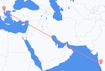 Flights from Belgaum, India to Thessaloniki, Greece