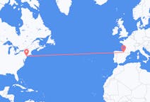 Flights from New York, the United States to Pamplona, Spain