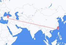 出发地 台湾高雄市目的地 土耳其开塞利的航班