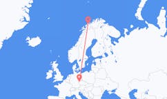 Flights from Tromsø, Norway to Karlovy Vary, Czechia