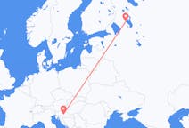Flights from Zagreb, Croatia to Petrozavodsk, Russia