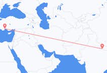 Flyreiser fra Nepalganj, Nepal til Antalya, Tyrkia