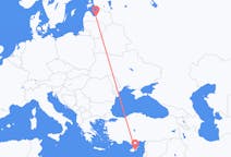 Flights from Larnaca, Cyprus to Riga, Latvia