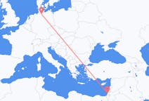 Flights from Tel Aviv in Israel to Hamburg in Germany