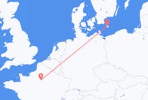 Flights from Bornholm, Denmark to Paris, France