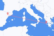 Flights from Lleida, Spain to Cephalonia, Greece