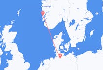 Flug frá Storð, Noregi til Hamborgar, Þýskalandi