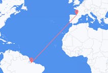 Flights from Belém, Brazil to Biarritz, France