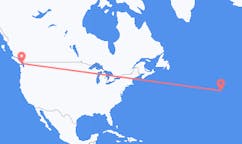 Flyg från Victoria, Kanada till Santa Cruz da Graciosa, Portugal