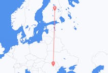 Flyg från Bacău, Rumänien till Kuopio, Finland