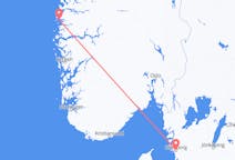 Flyreiser fra Göteborg, Sverige til Florø, Norge