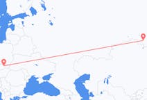 Flights from Poprad, Slovakia to Omsk, Russia