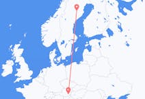 Flights from Lycksele, Sweden to Graz, Austria