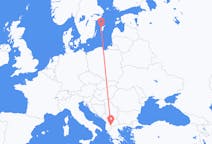 Flüge von Ohrid, Nordmazedonien nach Visby, Schweden