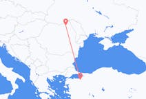 Flights from Bursa, Turkey to Suceava, Romania
