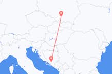 Flyrejser fra Mostar til Krakow