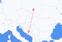 Flights from Mostar, Bosnia & Herzegovina to Kraków, Poland