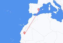 Vols d’Atar, Mauritanie pour Alicante, Espagne
