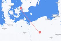 Flüge von Kopenhagen, Dänemark nach Posen, Polen