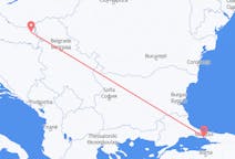 Flyreiser fra Osijek, Kroatia til Istanbul, Tyrkia