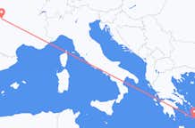 Flyg från Limoges till Santorini