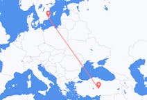 Flights from Kalmar, Sweden to Kayseri, Turkey