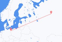 Flights from Syktyvkar, Russia to Szczecin, Poland