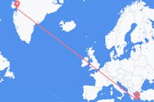 Flights from Ilulissat to Santorini