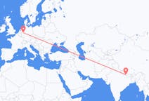 Flights from Bharatpur to Dortmund