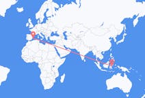 Flights from Luwuk, Indonesia to Ibiza, Spain