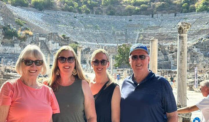FÖR KRYSSARE: Ephesus-tur från Kusadasis hamn /GARANTERAD RETUR TILL BÅTEN I TID