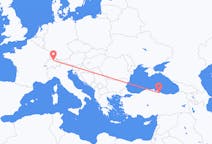 Flyg från Zürich, Schweiz till Samsun, Turkiet