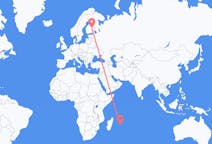Flights from Mauritius Island, Mauritius to Kuopio, Finland