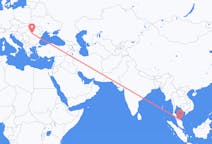Flyrejser fra Kota Bharu, Malaysia til Sibiu, Rumænien