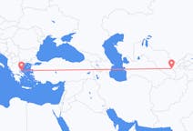 出发地 乌兹别克斯坦出发地 撒馬爾罕目的地 希腊斯基亚索斯的航班