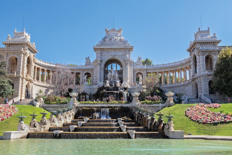 Photo of Palais Longchamp in Marseille, France.