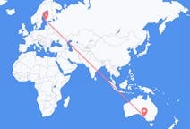 Voli from Adelaide, Australia to Turku, Finlandia
