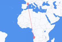 Flyg från Lubango, Angola till Barcelona, Spanien