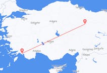 Flüge von der Stadt Sivas in die Stadt Dalaman
